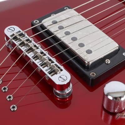 Kramer Nite V Plus Charlie Parra Signature Electric Guitar – Candy Apple Red image 6