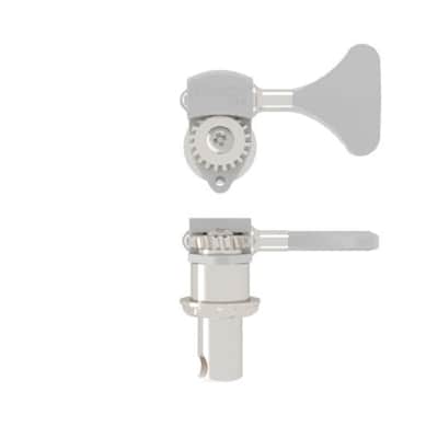 Hipshot 1/2" Short Y Key USA Ultralite Bass Side Bass Tuning Key (1), CHROME