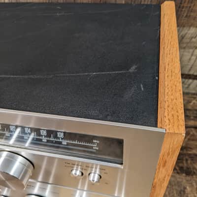 3 Pc. Kenwood Stereo System With Custom Wood Side Panels - KA-5700, KT-5500, KX-530 - See Description image 10