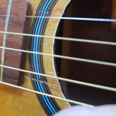 National  Acoustic Dreadnought Guitar refurbished by Logtown Guitar 1960's Natural image 11