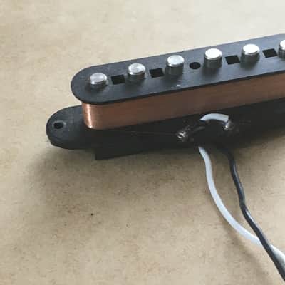 Vintage Genuine Fender Strat Pickup Set Relic Custom Guitar Restoration Bridge image 4
