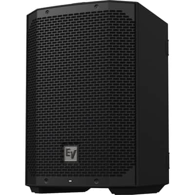 Electro-Voice Everse 8 Battery Speaker, Mic Stand, Shure SV100, XLR Cable, Gator TOTE12 Bundle image 3