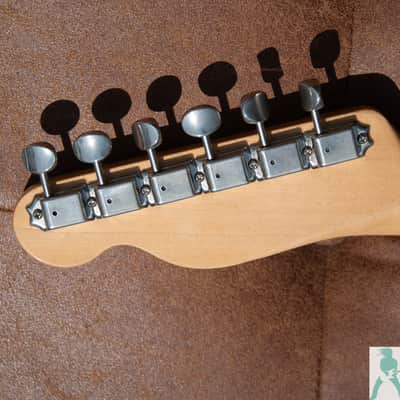 Fender Japan Parts Caster - Mojo Master - '72 Thinline Neck - w Premium Ash Body & Gibson P-90'sm - Pro Set Up w Perfect Frets/Action/Intonation! image 6