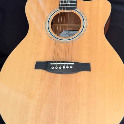 PRS SE Angelus AX20E Electro Acoustic Guitar 2020 - Mahogany & Spruce Angelus Cutaway Body image 3