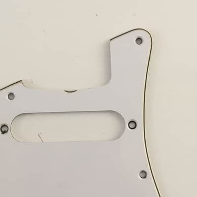 Vintage Spec Fender Old Style Guitar Lefty Strat Pickguard 3-ply Aged Relic 62RI image 2