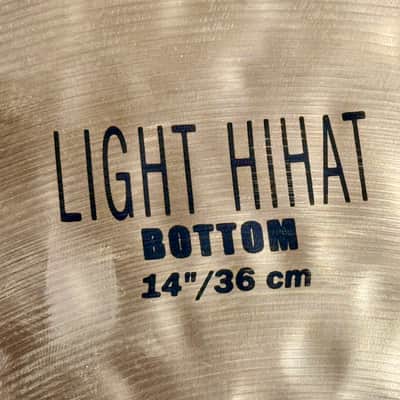 2007 EARLY HAMMERING 14" Zildjian K LIGHT Hihats 948g 1134g image 7