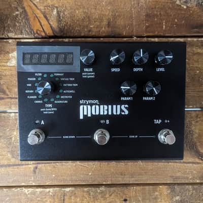 16122) *USED* Strymon Mobius Midnight Edition Black | Reverb