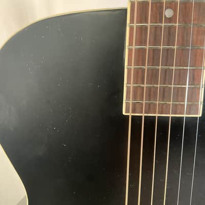 The Loar LH-300-BKM Archtop Acoustic Guitar- Black image 5