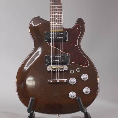 Mosrite of California  Blues Bender 1970 Brown image 8