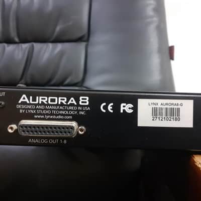 Lynx Aurora 8 8-Channel Mastering AD/DA Converter with LT-USB Card 2000s - Silver image 6