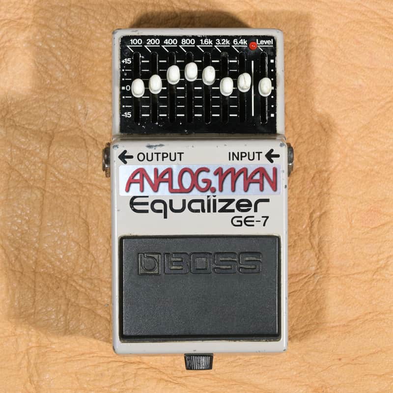 ANALOGMAN Boss GE-7 Pro Mod - Taiwan Black Label Equalizer EQ Pedal - 0310 image 1