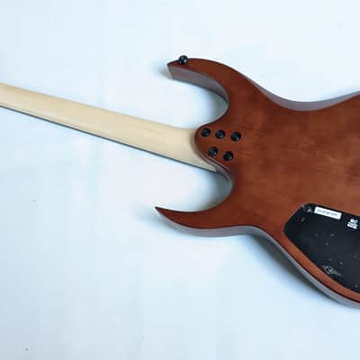 Solar Guitars SB1.6HFG - Flame Green matte image 19