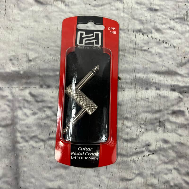 Hosa GPP-146 Guitar Pedal Crank 1/4" Coupler image 1