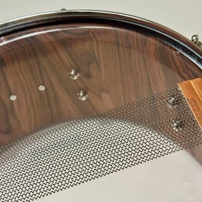 1-of-1 Custom DW 5”x13” Colombian Rosewood Stave Shell Snare Drum w Die Cast Hoops image 8