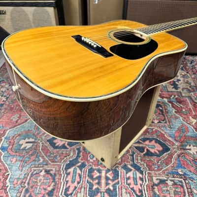 70's K Country Brazilian Rosewood by Kasuga D-350C X-Braced image 18
