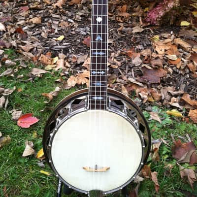 Vintage Gibson UB4 Ukulele Banjo 1926-1927, hsc, VGC image 2
