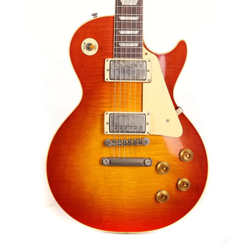 Gibson Custom Shop 1959 Les Paul Murphy Lab Ultra Light Aged Sunrise Teaburst image 1
