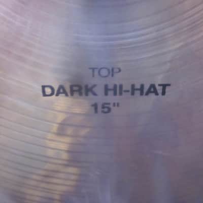 Paiste 15" Masters Dark Hi-Hat Cymbals Pair 0005503115 image 3