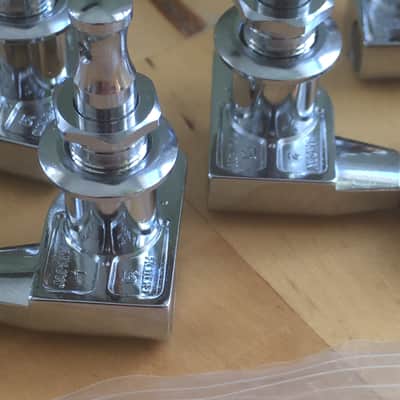 6 Genuine “Martin” Logo Acoustic Guitar Bolt On Chrome Tuners D35 HD28 Low Tab image 15