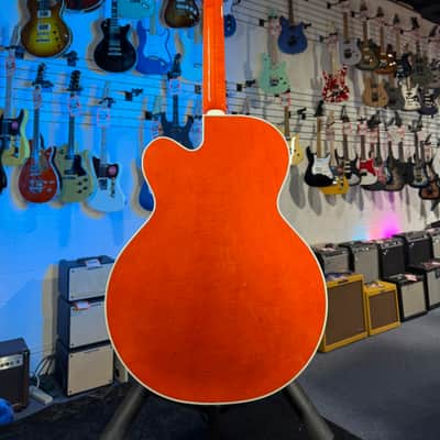 USED Gretsch G6120T Chet Atkins - Orange Stain, w Gretsch Case, Free Ship, Clean image 16
