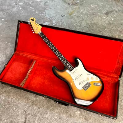 Heart Man Strat 1970’s  - Sunburst original vintage MIJ Japan Matsumoku image 2