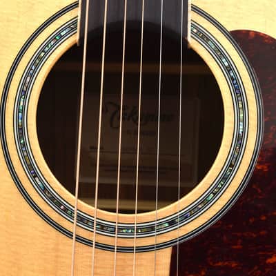 Takamine GD90CE-ZC Dreadnought Acoustic Electric Guitar Natural With Gig Bag image 11