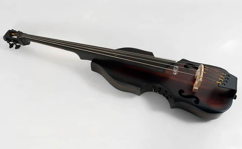 BSX Bass Allegro 4-String Acoustic-Electric Upright Bass - Nutmeg image 1