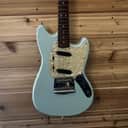 Fender MG-65 Mustang Reissue CIJ 2004 Daphne Blue Japan w/ Hard Case