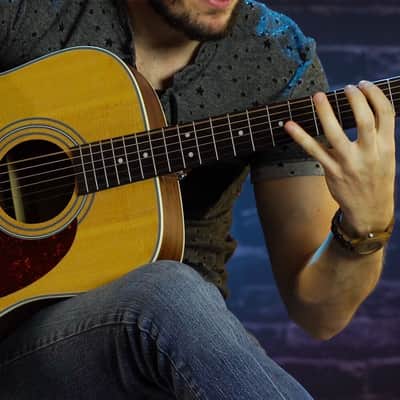 Cort Earth Series Acoustic Dreadnought Guitar Earth 70 - Open Pore Bild 2