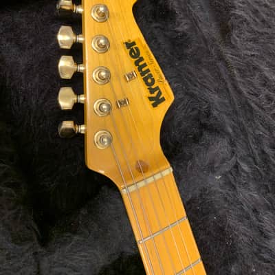 Kramer 1981 Pacer Special B-Series Strat Head 1981 Vintage Melaga Purple image 4