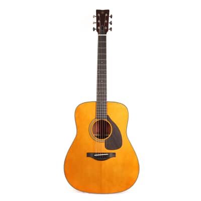 Yamaha FG5 Acoustic Guitar Gloss Natural image 2