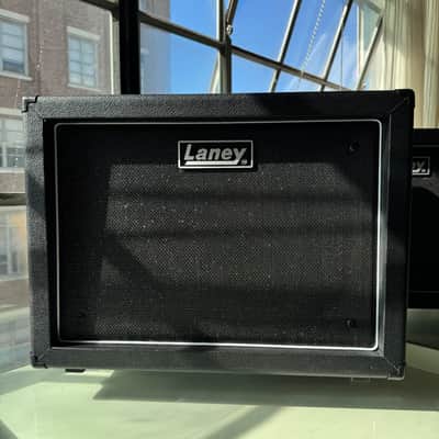 Laney LFR-112 Full Range 1x12" 200-Watt Active Guitar Cabinet 2018 - Black image 2