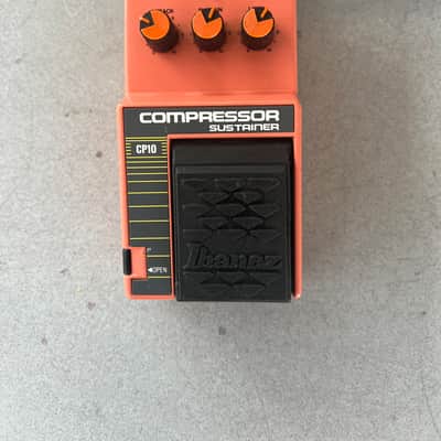 Ibanez CP10 Compression Sustainer 1987  - Orange image 6