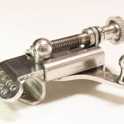 Ludwig P-338 Snare Drum Throw Off Strainer, "L" Logo Stamp, Nickel Plated - 1930s / INSPECTED & TESTED image 9