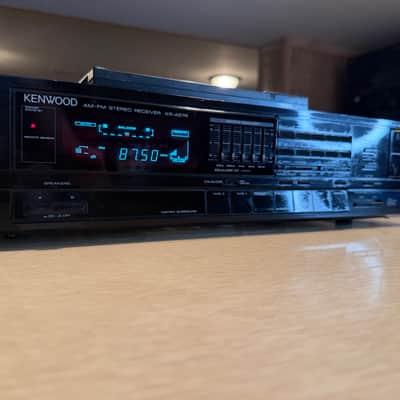 Vintage Kenwood Model KR-A57R AM/FM Receiver W/ Equalizer Fresh Service Remoteš„ image 4