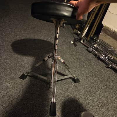 PDP PDDT700 700 Series Lightweight Round Drum Throne 2010s - Black/Chrome image 3