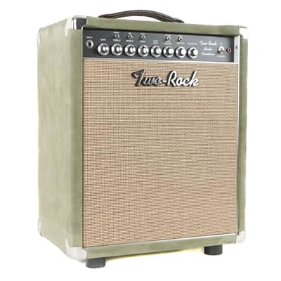 New Two Rock Studio Overdrive Combo Moss Green Suede / Cane Grill image 4