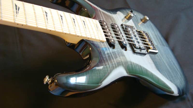 Kramer Striker S211 Trans Black Electric Guitar | Reverb