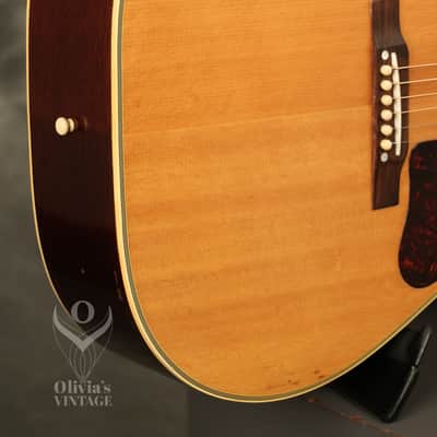 1957 Gibson Country Western SJN Natural acoustic flattop image 12