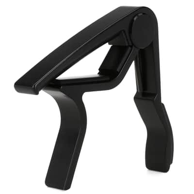 Immagine Dunlop 83CB Trigger Curved Acoustic Guitar Capo | Black - 5
