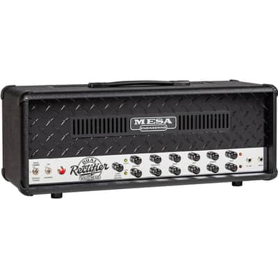 Mesa Boogie 90s Dual Rectifier 2-Channel Head - Black Open Box Demo image 3