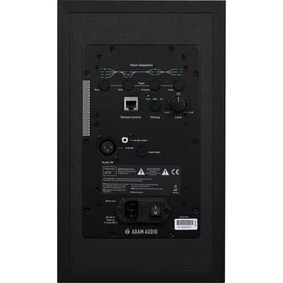 Adam Audio A7V Studio Monitor (Pair) with Clamp-On Studio Monitor Stands, Large Isolation Pads, Balanced Interconnect Cables, and XLR Cables image 2