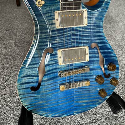 PRS McCarty 594 Hollowbody II 10-Top 2024 - Faded Blue Jean image 1