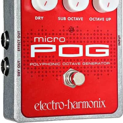 Electro-Harmonix Micro POG Polyphonic Octave Effects Pedal image 1