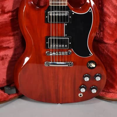 2026 Gibson SG Standard '61 Stop Bar Vintage Cherry w/OHSC image 2