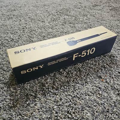 Sony F-510 Dynamic Microphone 1990s - Silver image 7