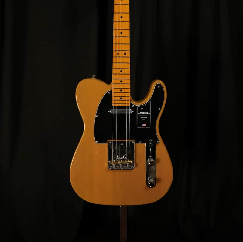Fender American Professional II Telecaster with Maple Fretboard 2020 - Present - Butterscotch Blonde image 1