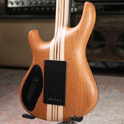 Mayones NAMM Regius 4Ever 6 – Master Grade Myrtlewood Burl with Mayones HISCOX Case image 2