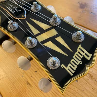 Burny Single Cutaway Custom RLC-75 AF 3 Pickup w/ Original Case 1990's Sunburst Ace Frehley image 8