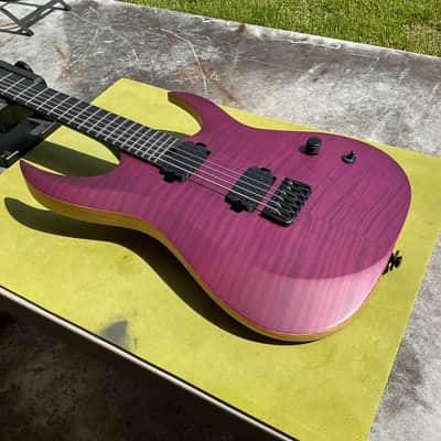 Schecter John Browne Signature Tao-6 2022 - Present - Satin Trans Purple image 2